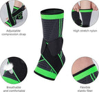 1 pc Adjustable Compression Ankle Brace Breathable Support for Sports Exercise Fitness Men And Women