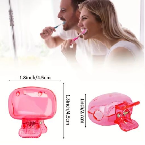 10PCS Toothbrush Head Protective Cap Toothbrush Box Compact and Convenient Suitable for Home Travel Essential Toothbrush Storage