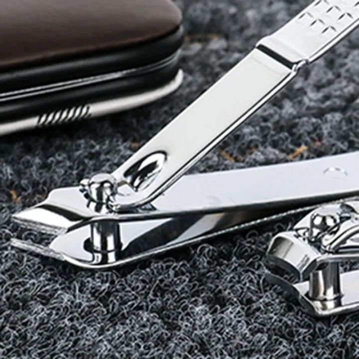 7PCS Nail Cutter Scissor Set Stainless Steel Nail Clippers Nail Clippers Pedicure Beauty Manicure Implement Household Pedicure