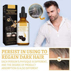 Anti greying Hair Serum Black Ganoderma Lucidum Black Hair Solutions 30ml