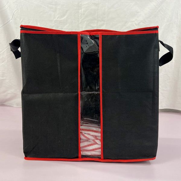Blanket beg Home Storage Foldable Bag New Waterproof Oxford Fabric Bedding Pillows Quilt storage bag clothes storage bag organizer 100gsm Black