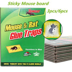 Sticky Mouse Board Efficient Strong Big Rat Paste Household Mousetrap Rat Poison Rat Glue Boards Clip