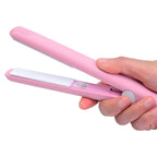 Mini Hair Straightener, Electronic Fast Hair Straightener Portable Mini Hair Flat Iron