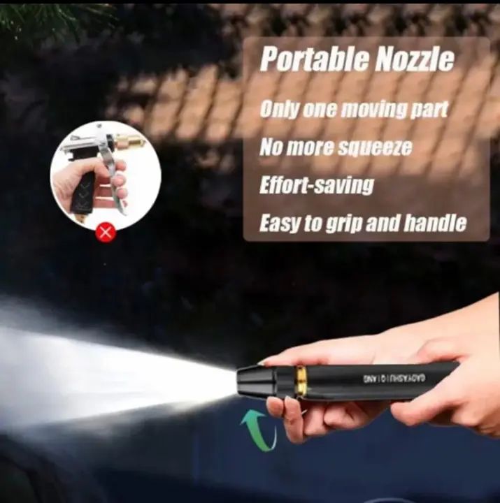 HIGH QUALITY WATER PRESSURE NOZZLE WASHING SPRAY NOZZLE GUN CAR SHOWER WATER SPRAY NOZZLE MULTIFUNCTION ADJUSTABLE WATER SPRAY GUN