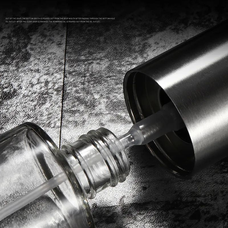 Kitchen Push Type Spray Olive Oil Sprayer Bottle Pump Oil Pot Leak-proof Grill BBQ Sprayer Oil Dispenser BBQ Gravy Boats Tools