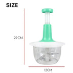 Manual Hand Push Chopper/ multifunctional Hand Pat Chopper And Mixer/press Cutter Vegetable Meat Grinder 1.5 Liter
