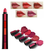 5 In 1 Matte Lipsticks Red Brown Nude Pink Maroon Waterproof Long Lasting Creamymatte Lipsticks