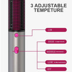 One Step Multifunctional Hot Air Comb Straight Dryer Portable Curler Straight Hair 3 In 1 Dryer Brush Styling Tool Hairdryer