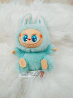 Original Labubu Doll Clothes Heartbeat Macaron Baby Pendant Clothes Enamel Face Clothes Cartoon Replacement Decor Gifts
