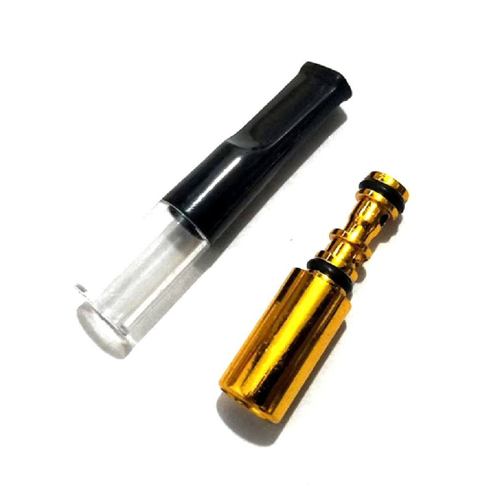 Pack of 5 - Cigarette Holder Reusable Cigarette Filter Smoking Holder Smoking Pipes Cleanable Creative Tobacco Pipe Smoke Mouthpiece