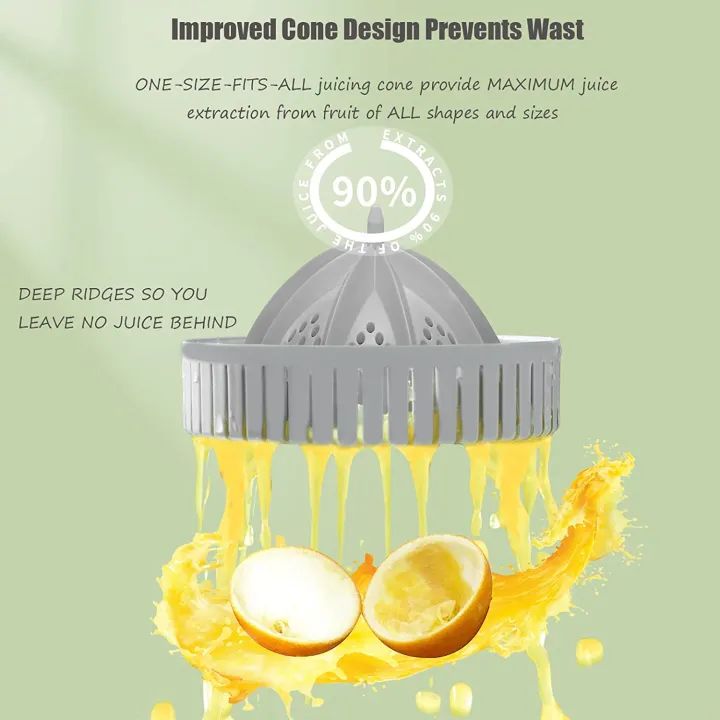 Rechargable Citrus Juicer Machines Fruit Electric Orange Juicer Squeezer USB Rechargeable Easy Press Lemon Lime Orange Grapefruit Juice Squeezer Easy to Clean fruit juicer