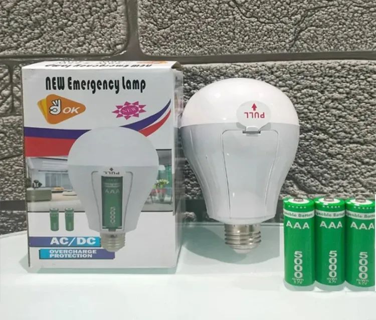 Rechargeable Emergency Led light With two Rechargeable batteries