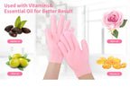 (1 Pair) Gel Gloves Moisturizing Whitening Exfoliating Smooth Beauty Hand Care Silicone Hand Glove Waterproof Cleaning