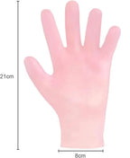 (1 Pair) Gel Gloves Moisturizing Whitening Exfoliating Smooth Beauty Hand Care Silicone Hand Glove Waterproof Cleaning