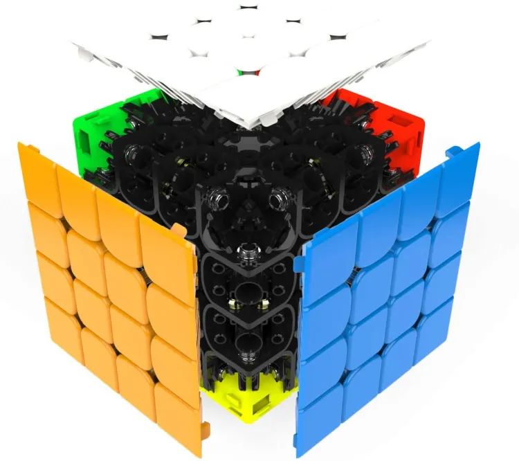 Rubik Cube Stickerless Qiyi Warrior Rubiks Cube Magic Speed Cube Puzzle Toys Rubik's Cube Memory and Responsiveness Rubik Cube Concentration Rubic Cube Rubix Cube
