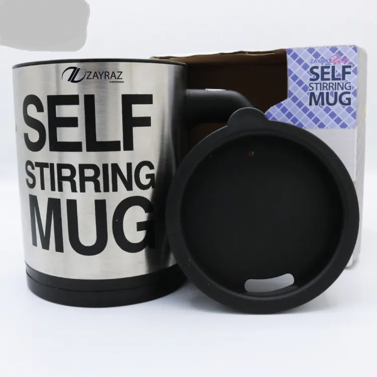 Self Stirring Coffee Mug Cup Funny Electric Stainless Steel Automatic Self mixing Spinning Home Office Travel Cup