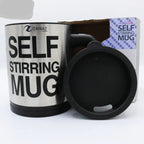 Self Stirring Coffee Mug Cup Funny Electric Stainless Steel Automatic Self mixing Spinning Home Office Travel Cup