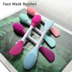 3 in 1 Silicone Face Mask Brush Facial Cleansing Brush Premium Soft Facial Masks Other Skin Care Applicator Tool for Cream Body Lotion Moisturizer