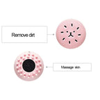 Silicone Facial Cleansing Brush Face Cleaning Makeup Cleaner Tool Deep Pore Exfoliate Black Heads Removal Best For Manicure Pedicure Beauty Massage