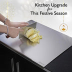 Stainless Steel Cutting Board Durable Rolling Pins For Baking Kitchen Perfect For All Your Chopping Needs