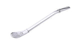 Stainless steel straw spoon Coffee stirring spoon filter spoon Juice straw filter spoon