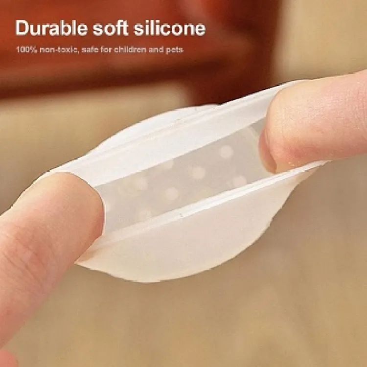 4pc Table Chair Leg Silicone Cap Pad Furniture Non Slip Feet Cover Floor Protector Foot Bottom Pads Caps Rubber Home Decoration