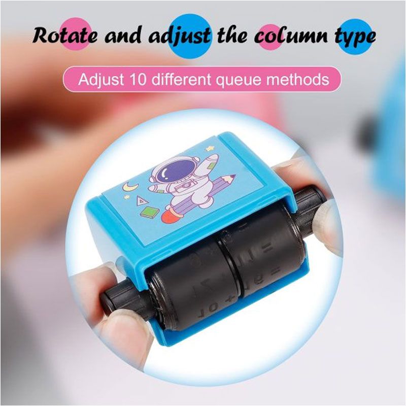 Teaching Stamp 2 In 1 Fill In The Blank Roller Reusable Math Roller Stamp Design Digital Stamp Within 100 Math Practice