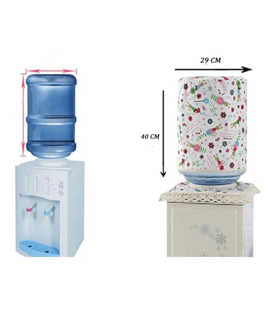 Water Dispenser Bottle Cover Gallon Water Bottle Dust Poof Cloth Gallon Cover For Home And Office